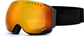 Skibriller Sinner Emerald Matte Black/Orange Mirror 25/26