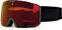 Ski Goggles Sinner Arc Matte Black/Red Mirror Ski Goggles