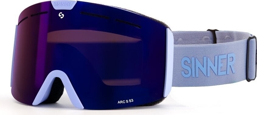 Gafas de esquí Sinner Arc S Matte Blue/Blue Mirror Gafas de esquí