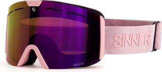Skibriller Sinner Arc S Matte Pink/Pink Mirror 25/26