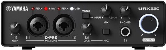 USB-audio-interface - geluidskaart Yamaha URX22C USB-audio-interface - geluidskaart - 1