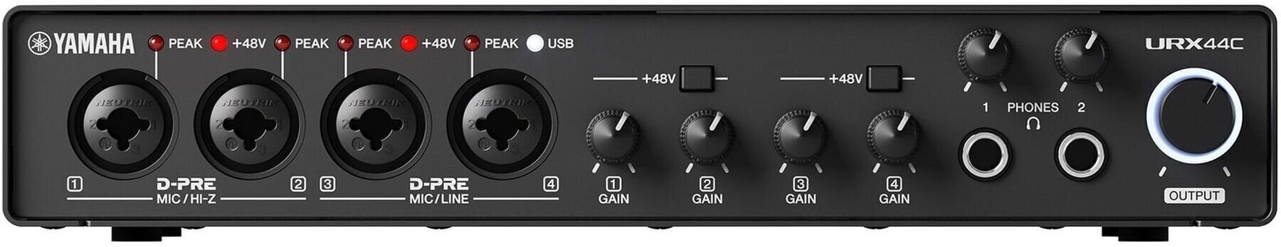 USB аудио интерфейс Yamaha URX44C USB аудио интерфейс