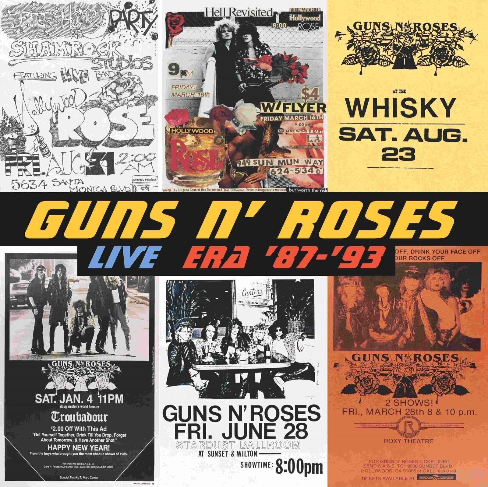 LP deska Guns N' Roses - Live Era '87-'93 (180 g) (4 LP)
