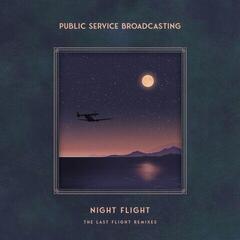LP Public Service Broadcasting - Night Flight - The Last Flight Remi (Blue Coloured) (LP)