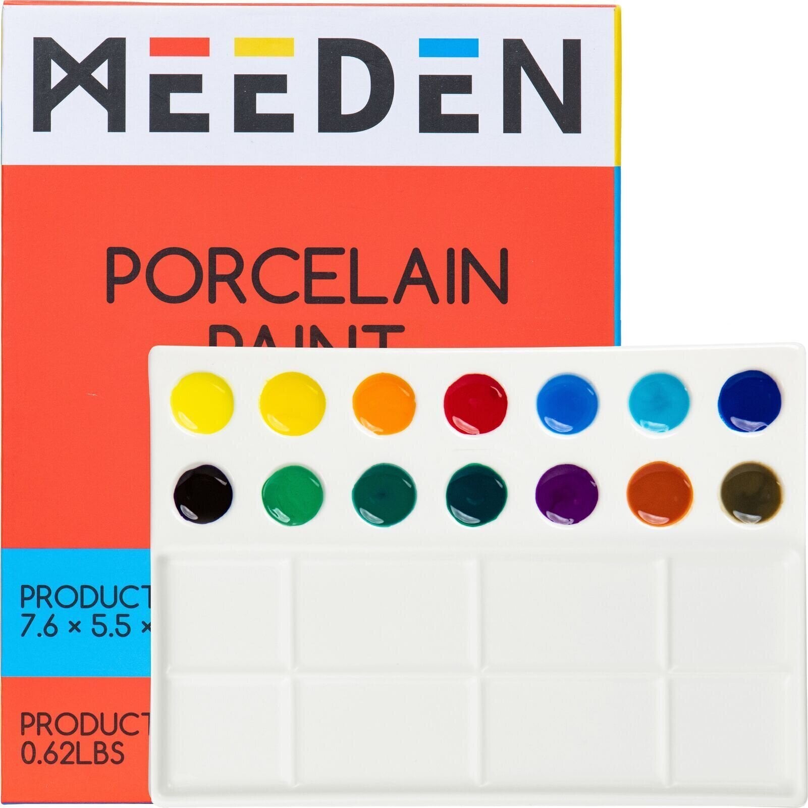 Slikarska paleta Meeden 34.1526 Slikarska paleta 14 x 19 cm 22 rupe