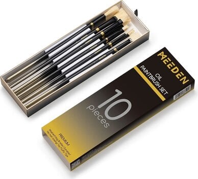 Четка за рисуване Meeden 34.1616 Комплект четки 10 бр. - 1