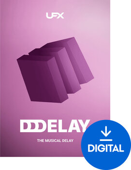 Procesador de efectos de complemento de software UJAM UFX Delay (Producto digital) - 1