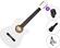 Valencia VC104TC SET 4/4 White Classical guitar