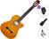 Valencia VC104TCE SET 4/4 Natural Класическа китара с предусилвател
