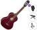 Ortega R121 SET Wine Red 3/4 klassieke gitaar voor kinderen
