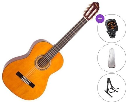 3/4 dječja klasična gitara Valencia VC203 SET Vintage Natural 3/4 dječja klasična gitara - 1