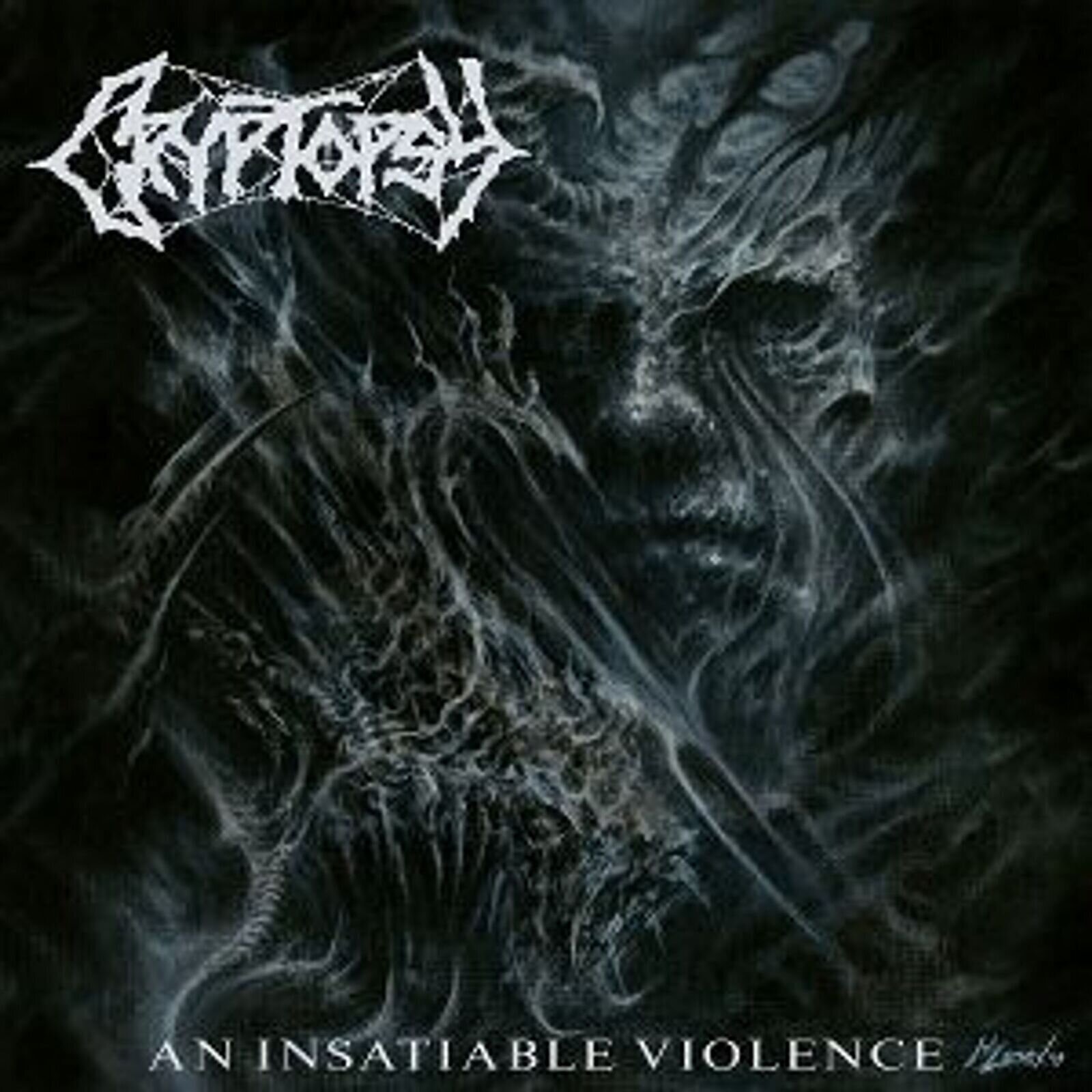 LP Cryptopsy - An Insatiable Violence (Limited Edition) (Gatefold Sleeve) (Yellow/Black Marbled Coloured) (LP)