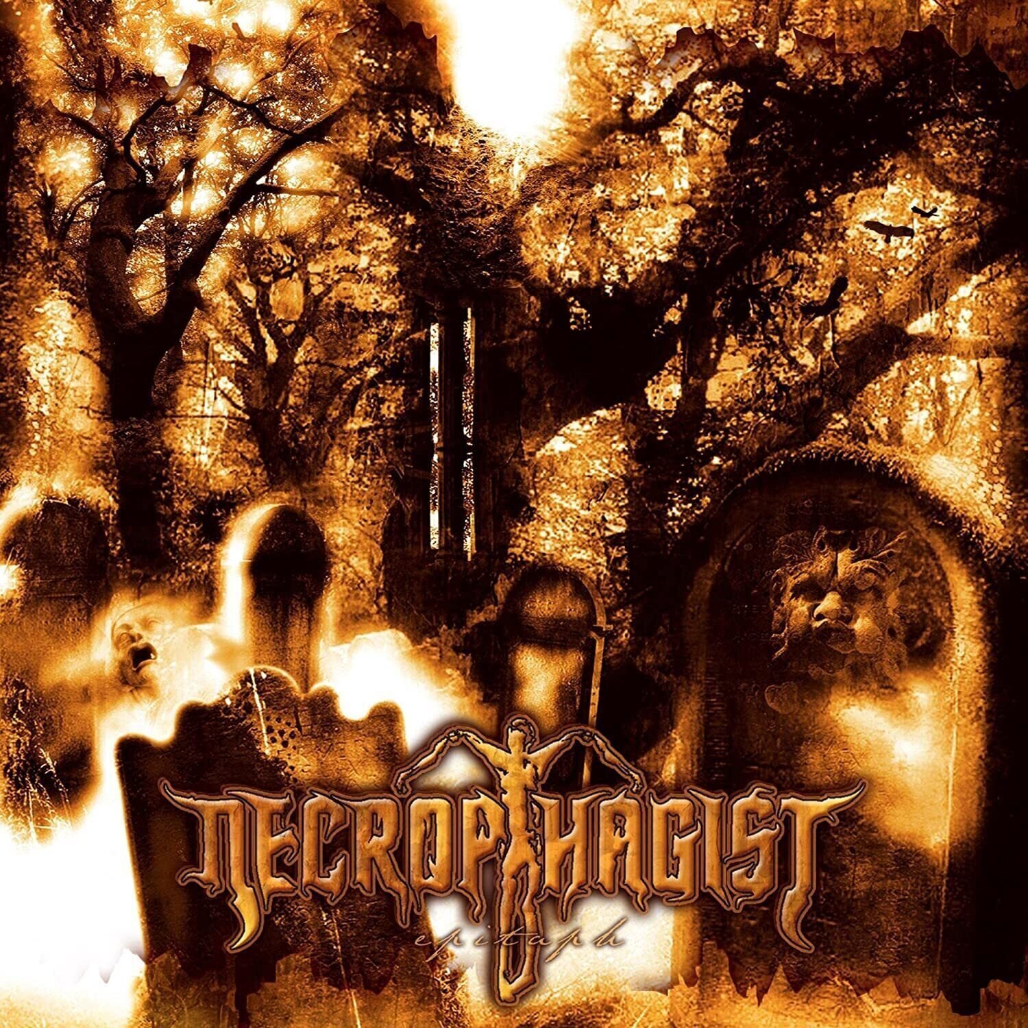 LP Necrophagist - Epitaph (Translucent Gold and Black Galaxy Merge Coloured) (LP)