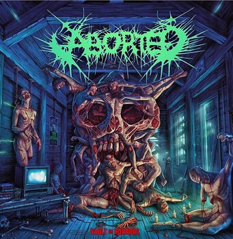 LP ploča Aborted - Vault Of Horrors (Purple/Black Split Coloured) (LP) - 1