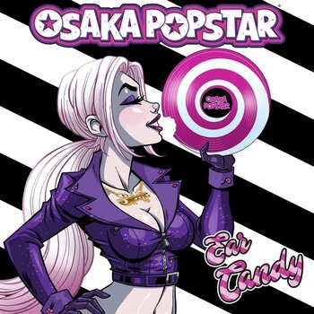 LP Osaka Popstar - Ear Candy (45 RPM) (Candy Swirl Bite Coloured) (EP) - 1