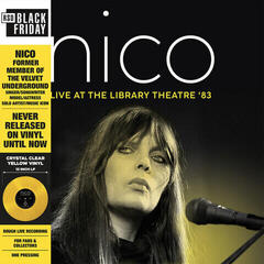 Hanglemez Nico - Live At The Library Theatre '83 (Yellow Translucent Coloured) (LP)
