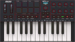Миди клавиатура Akai MPK Mini MK4 Black Миди клавиатура