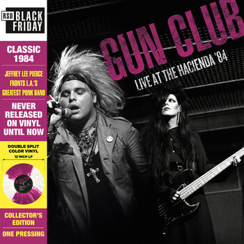 LP ploča Gun Club - Live At The Hacienda '84 (Purple & White Split Coloured) (LP) - 1