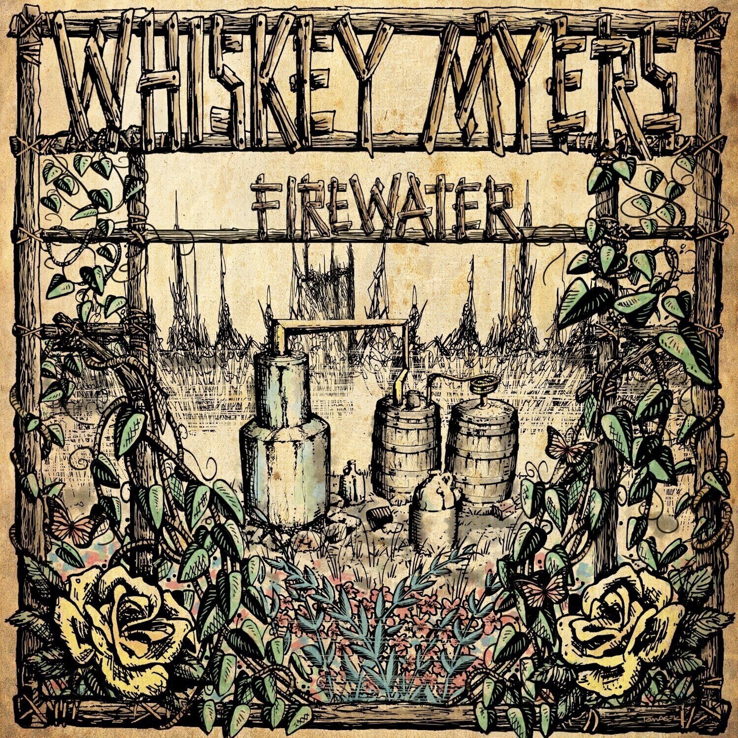 LP Whiskey Myers - Firewater (Remastered) (Reissue) (2 LP)