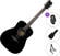 Yamaha FG800 SET Black Dreadnought Guitar