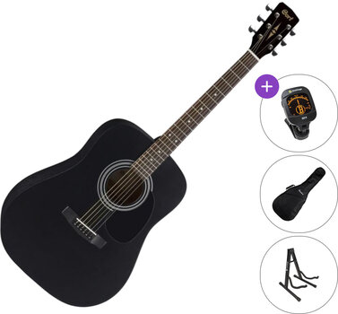 Akustická gitara Cort AD810 SET Black Satin Akustická gitara - 1