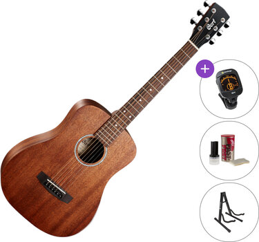 Akustična gitara Cort AD-MINI-M-OP SET Natural Akustična gitara - 1