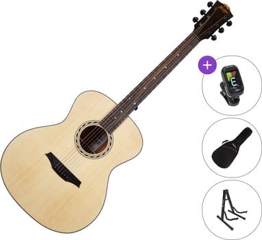 Jumbo akoestische gitaar Bromo BAA2 SET Natural Jumbo akoestische gitaar - 1