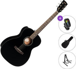 Jumbo Guitar Cort L60 SET Black Gloss Jumbo Guitar