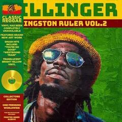 Vinyl Record Dillinger - Kingston Ruler Vol.2 (Deluxe Edition) (Limited Edition) (Reissue) (Yellow Coloured) (LP)