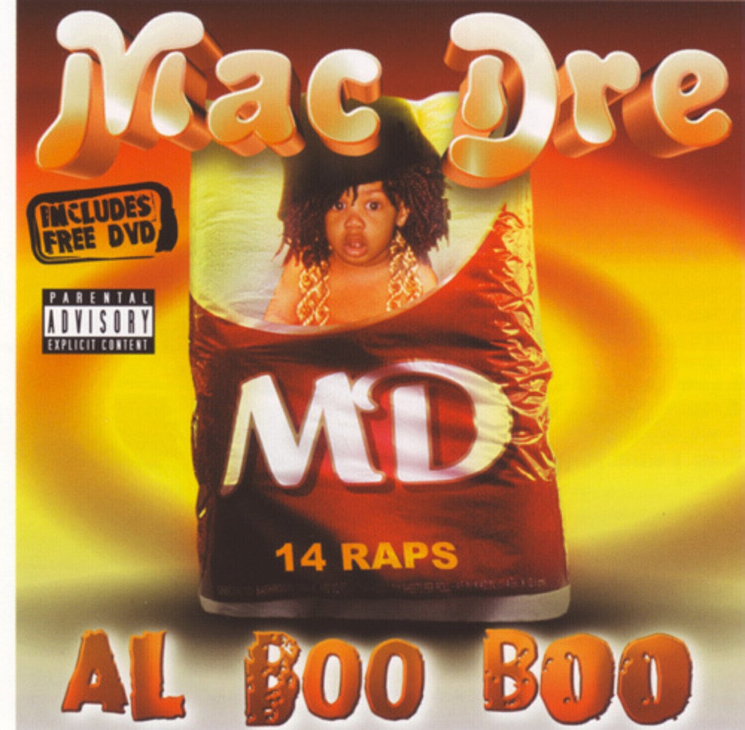 LP plošča Mac Dre - Al Boo Boo (Yellow/Orange Coloured) (2 LP)
