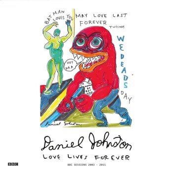LP Daniel Johnston - Love Lives Forever (BBC Sessions 2003-2011) (Red Coloured) (2 LP) - 1