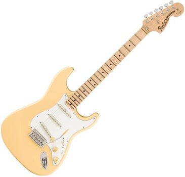 Elektromos gitár Fender Yngwie Malmsteen Stratocaster Scalloped MN Vintage White Elektromos gitár - 1