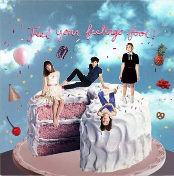 LP The Regrettes - Feel Your Feelings Fool! (Limited Edition) (Reissue) (Marbled Pink & Blue Coloured) (LP) - 1