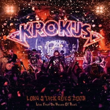 LP Krokus - Long Stick Goes Boom: Live From The House Of Rust (Limited Edition) (Reissue) (Purple Coloured) (2 LP) - 1