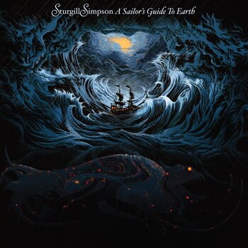 LP Sturgill Simpson - A Sailor's Guide To Earth (Limited Edition) (Reissue) (Crystal-Clear Coloured) (LP) - 1