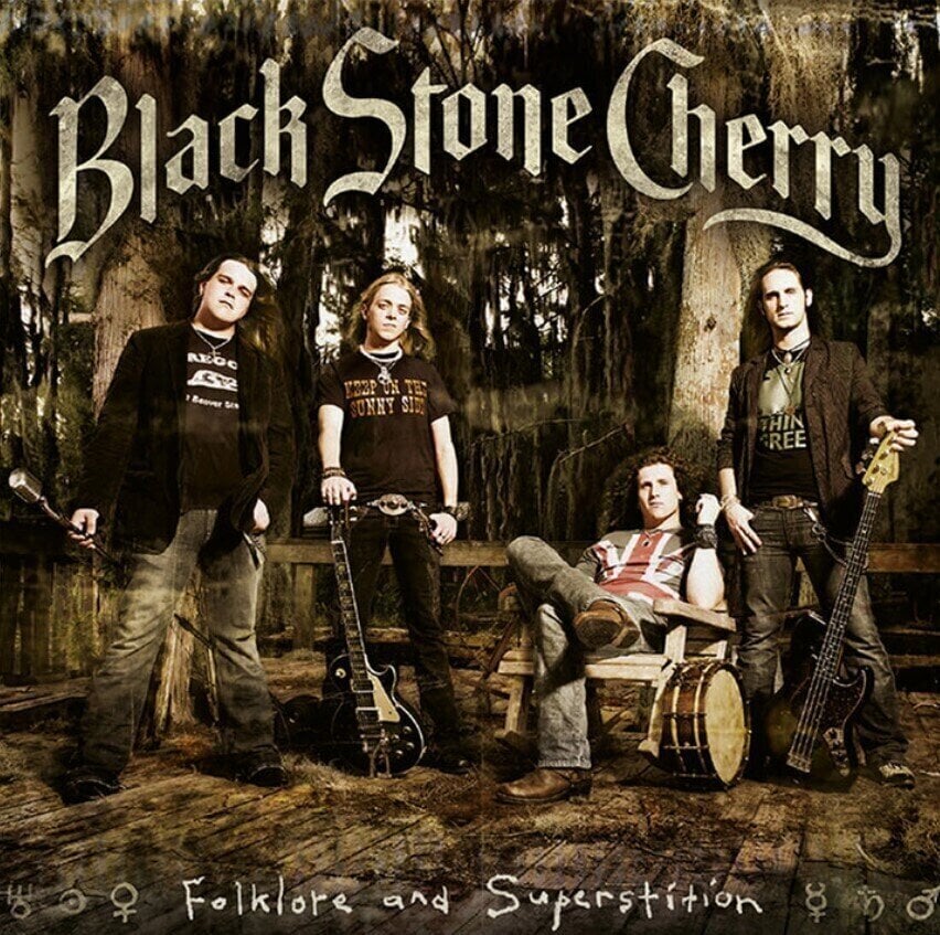 LP Black Stone Cherry - Folklore and Superstition (180g) (Limited Edition) (Reissue) (Green Coloured) (2 LP)