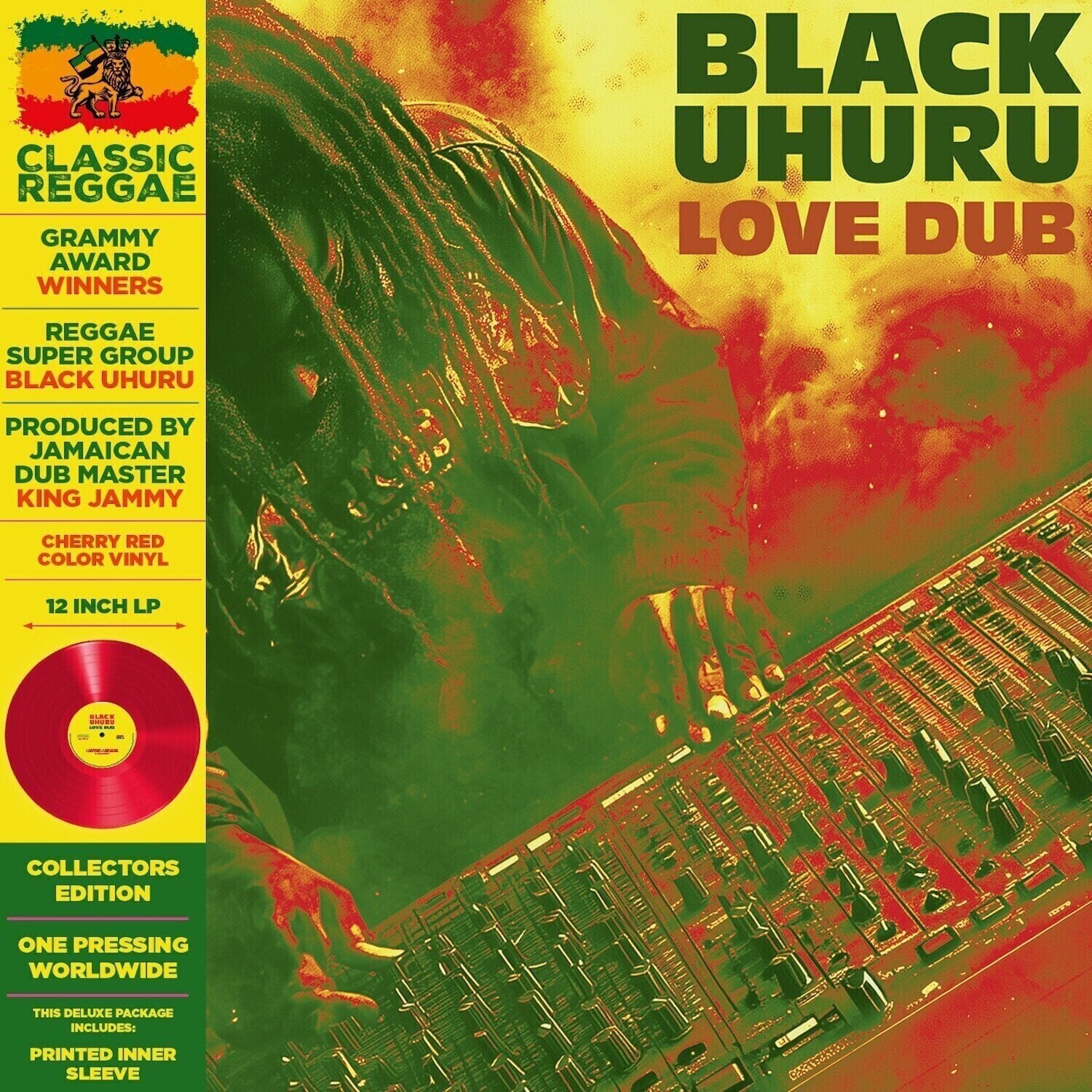 LP ploča Black Uhuru - Love Dub (Deluxe Edition) (Limited Edition) (Reissue) (Cherry Red Coloured) (LP)