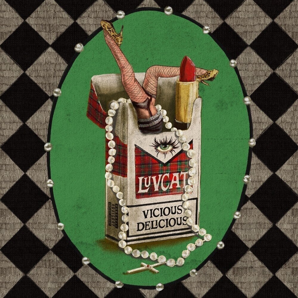Disc de vinil Luvcat - Vicious Delicious (Indie Exclusive) (Gatefold Sleeve) (Red Coloured) (2 LP)