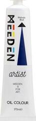 Tempera ad olio Meeden 34.1114 Pittura a olio 14 Phthalo Blue 170 ml 1 pz