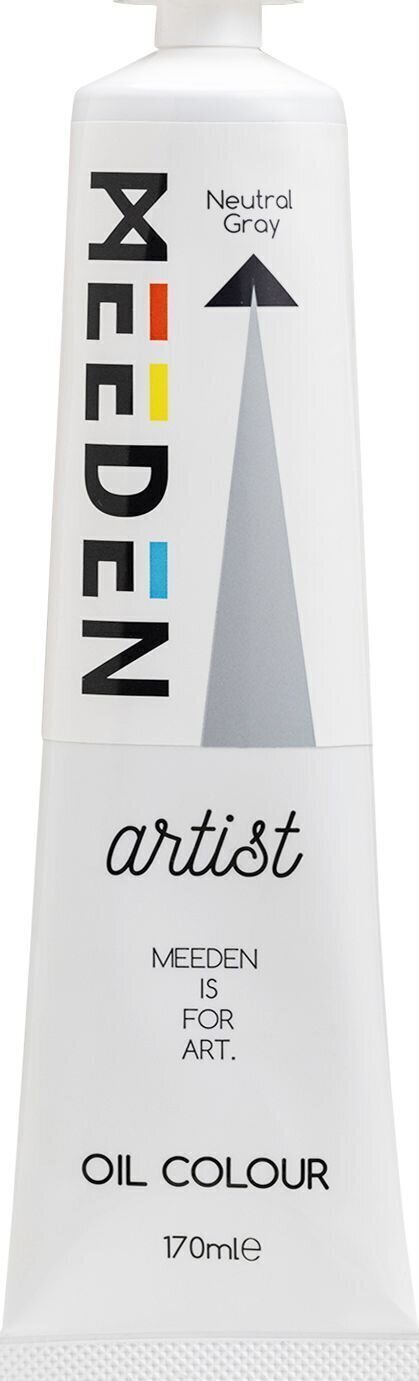 Tempera ad olio Meeden 34.1151 Pittura a olio 51 Neutral Gray 170 ml 1 pz