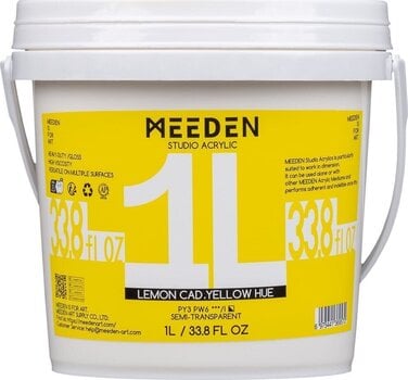 Farba akrylowa Meeden 34.1203 Farba akrylowa 03 Cadmium Yellow Lemon Hue 1000 ml 1 szt. - 1