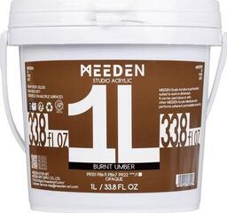 Acrylic Paint Meeden 34.1210 Acrylic Paint 10 Burnt Umber 1000 ml 1 pc