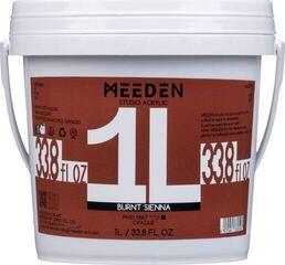 Culoare acrilică Meeden 34.1211 Vopsea acrilică 11 Burnt Sienna 1000 ml 1 buc.