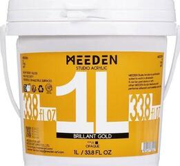 Culoare acrilică Meeden 34.1226 Vopsea acrilică 26 Brilliant Gold 1000 ml 1 buc.