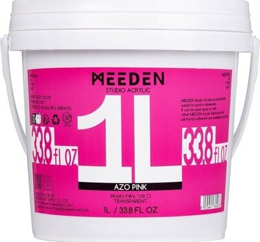 Acrylic Paint Meeden 34.1227 Acrylic Paint 27 Azo Pink 1000 ml 1 pc - 1