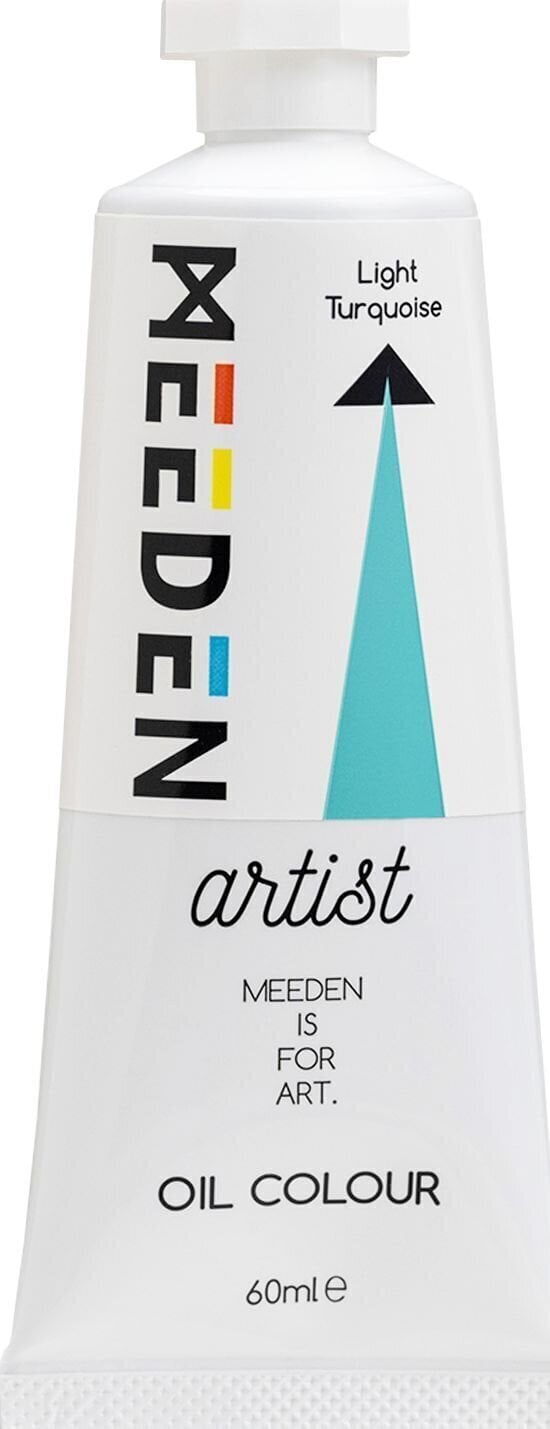 Oljefarge Meeden Oil Paint 60ml 33 Light Turquoise Blue