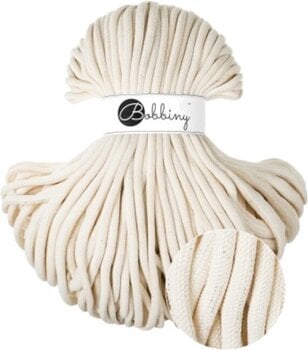 Laidas Bobbiny Jumbo Macrame Cord 9mm 100m Shiny Natural - 1