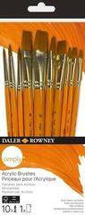 Malířský štětec Daler Rowney Simply Sada štětců 10 ks