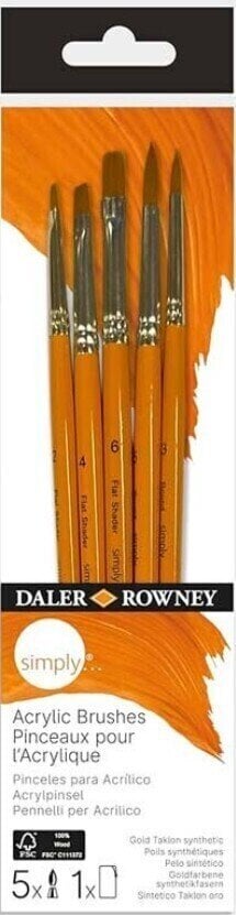 Daler Rowney Simply Sada štětců 5 ks