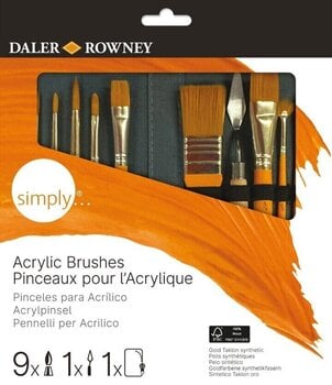 Pensula pictura Daler Rowney Simply Set pensule 10 Bucăți - 1